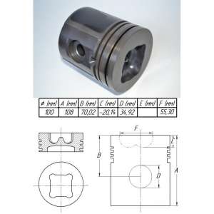 U5LL0015 Поршень на Perkins 1004 - оголошення