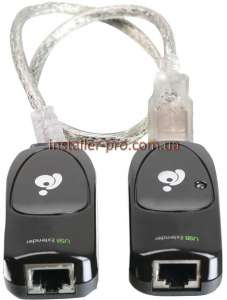 USB 2.0 удлинитель на 60 м по витой паре Iogear GUCE51 - оголошення