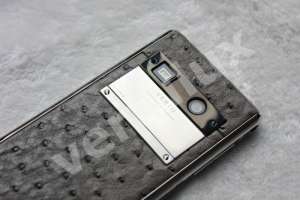 Vertu Aster Grey Ostrich, Verty, ,  vertu,  vertu,  vertu ,   vertu