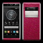 Vertu Aster RASPBERRY OSTRICH, Verty, ,  vertu,   vertu,   vertu,    - 