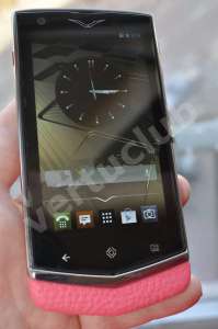 Vertu Constellation V Pink Leather, Verty, верту, копии vertu, копии телефонов vertu, точные копии vertu, копии элитных телефонов - оголошення