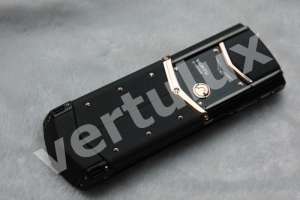 Vertu Signature S Design Dlc Red Gold Black Leather, Vertu,  Vertu,  Vertu,  vertu ,   Vertu