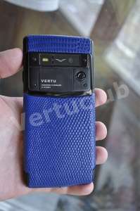 Vertu Signature Touch Pure Black Navy Blue, Verty, ,  vertu,   vertu,   vertu