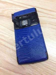 Vertu Signature Touch Pure Navy Lizard, Verty, верту, реплика vertu, Копии vertu, копии vertu Киев, лучшая копия vertu