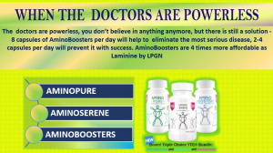 When the doctors are powerless, you don�t believe in anything anymore - ����������