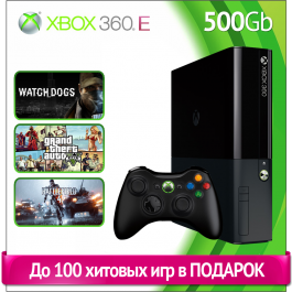 Xbox 500GB Slim E  + 99  +  2 