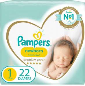 ϳ Pampers Premium Care  1 (2-5 ), 22 