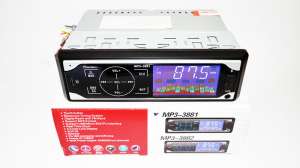Автомагнитола Pioneer 3881 ISO - MP3 Player, FM, USB, SD, AUX сенсорная 435 грн - объявление