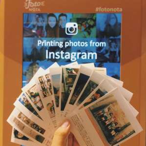 Автомат по печати фото из Instagram Инстамат FOTANOTA