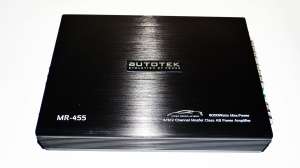 Автомобильный усилитель звука Autotek MR-455 8000Вт 4-х канальный 1010 грн - оголошення