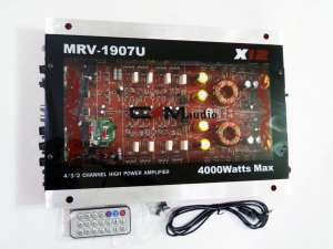 Автомобильный усилитель звука CMAudio MRV-1907U + USB 4000Вт 4х канальный 1500 грн. - объявление
