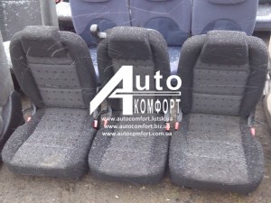 Автосидения б. у. Peugeot 307 SW (Пежо 307 SW) 3 шт. трансформеры - оголошення