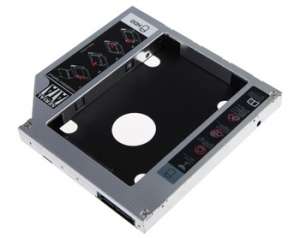 Адаптер подключения HDD SSD 2.5'' в отсек привода ноутбука 9.5 мм - оголошення