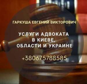 Адвокат Київ. Послуги адвоката Київ. - объявление