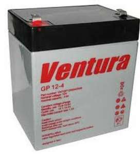 Аккумулятор Ventura 6V/12В 4Ач-7-9-12-18Ah до ИБП, эхолота, сигнализации, детского электромобиля. - объявление