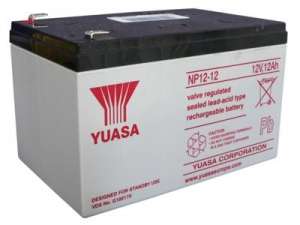 Аккумулятор Yuasa 12V/В 12Ah/Ач до упса (UPS), эхолота, сигнализации, инверторов. - объявление