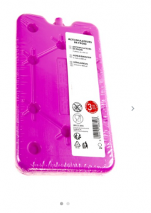 Аккумулятор холода (2 шт.), 25х14х3 см Lidl розовые - оголошення
