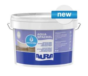 Акриловая влагостойкая шпаклевка Aura Luxpro Aqua Spackel (16 кг.) Акционная цена! -20% - объявление