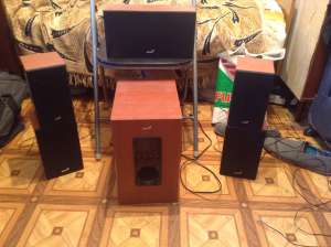 Акустическая система Genius SW-HF 5.1 5050 v2 Wood (31730974100) - оголошення