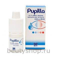 Антигистаминные глазные капли Pupilla Collirio 0,1% 10 мл купить в аптеке в Москве. - объявление