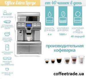 Аренда автоматических кофеварок бесплатно в Киеве.
