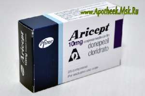 Арисепт-Aricept "Donepezil" сегодня купить по низкой цене