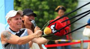 Аттракцион Angry birds аренда на Новый Год 2013 - оголошення
