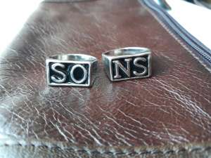 Байкерские кольца SO-NS Сыны анархии - объявление