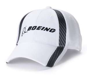 Бейсболка Boeing Carbon Fiber Print Signature Hat (белая) - объявление