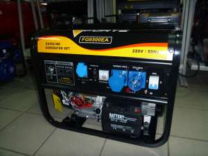 Бензиновый генератор FORTE FG6500EA с блоком автоматики - оголошення
