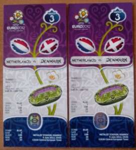 Билеты Евро 2012 на матч Нидерланды - Дания - оголошення