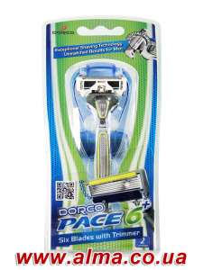 Бритвенная система Dorco Pace6 Plus купить в розницу и оптом - оголошення