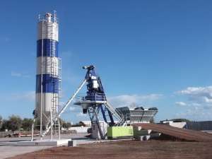 Быстровозводимый бетонный завод Fast 45, 2012 года, б/у - оголошення