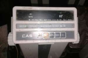 Весы напольные электронные CAS DB-1H бу