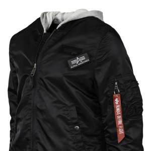 Ветровка L-2B Hooded Flight Jacket Alpha Industries (черная) - оголошення