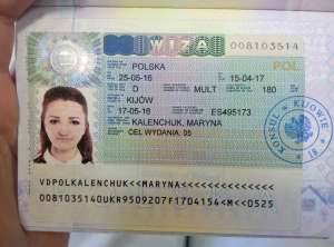 Виготовлення робочої польської візи. - объявление