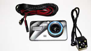 Видеорегистратор DVR A10 4 Full HD с выносной камерой заднего вида 670 грн - оголошення