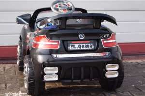 Внимание! Лучший новогодний подарок - Детский электромобиль BMW X8 + Д/У ЧЕРНЫЙ. Закажите сейчас