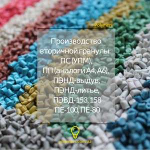 Вторичная гранула полиэтилена для производства пакетов - объявление
