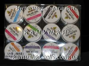 Гель для дизайна ногтей Coco UV gel 12 color - объявление