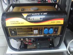 Генератор FORTE FG6500E. Оптовые цены - оголошення