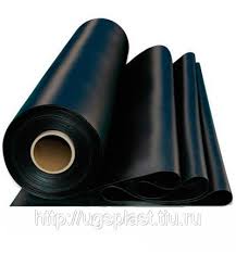 Геомембрана Plastofol®schwarz – рулонный материал с множеством упорядоченных выступов высотой 8 мм - оголошення