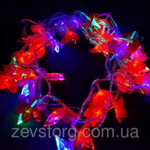 Гирлянда 1 Светодиодная — LED Цветы-40 - оголошення