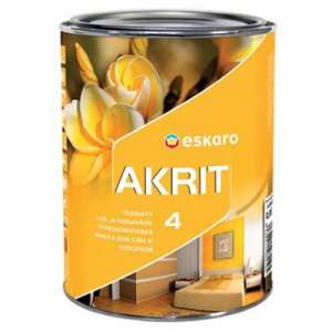 Глубокоматовая Интерьерная Краска Eskaro Akrit 4 (Акционная цена!) - оголошення