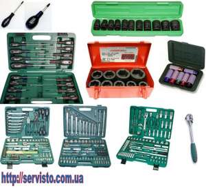 Головки торцевые ударные, трещетки, отвертки. - оголошення