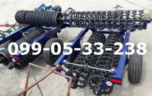 Грудобой ККШ-6/Кзк-6-01 катки новые(520мм-сталь) - оголошення
