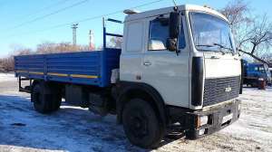 Грузоперевозки открытым бортовым автомобилем МАЗ 10т по Днепропетровску и области. - объявление