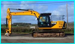 Гусеничный экскаватор. Экскаватор. Купить экскаватор JCB JS220 LC 2013 г (№ 595) - оголошення