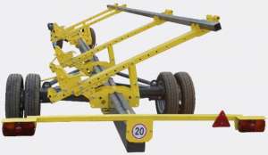 Двовісний візок для транспортування жниварок «Carrello 2 Axes» 7,6-10,7м - объявление