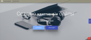 Делаю легкие адаптивные сайты без платы за содержание.